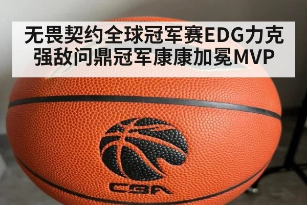 无畏契约全球冠军赛EDG力克强敌问鼎冠军康康加冕MVP